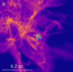 Column density B